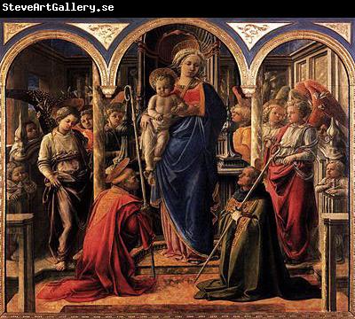 Fra Filippo Lippi Barbadori Altarpiece